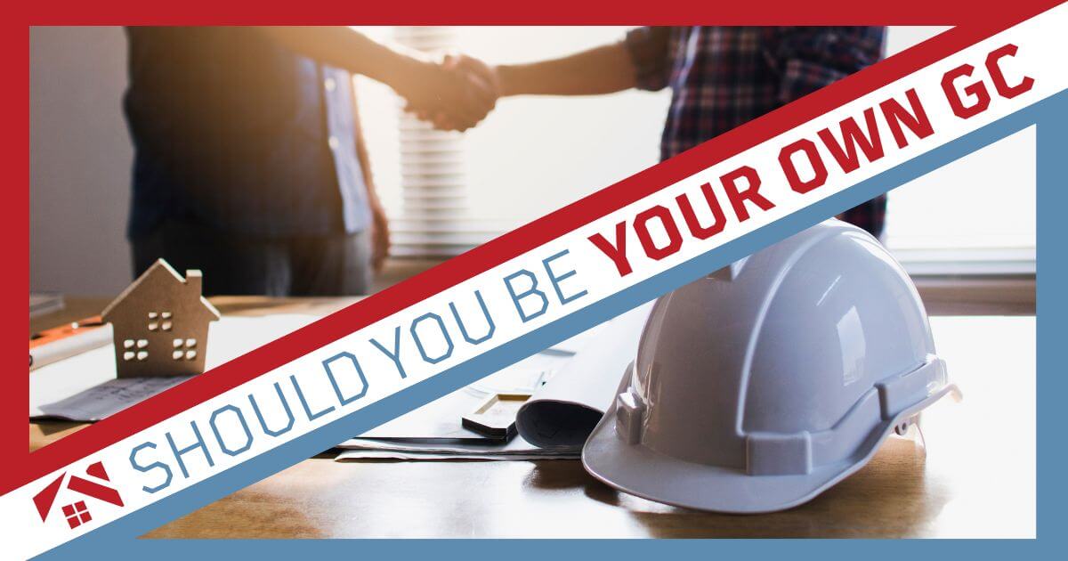 general contractor shaking hands with buyer article header should you be your own gc