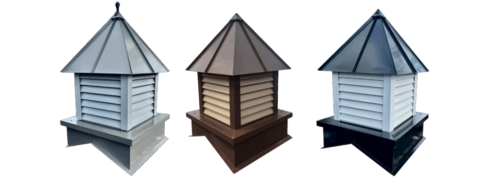 set of three basic cupolas