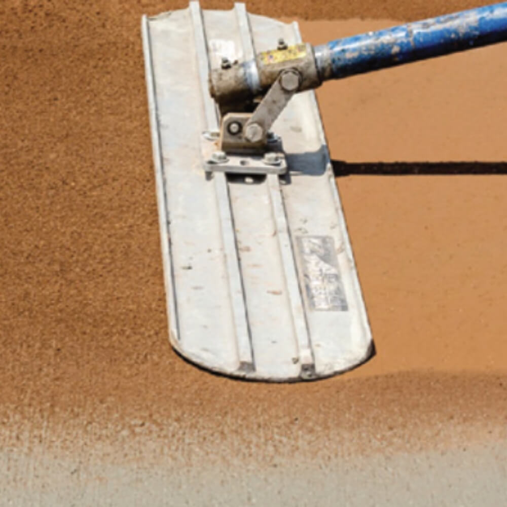 concrete application of color hardener