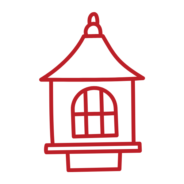 red cupola icon