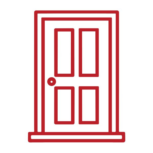 red door icon