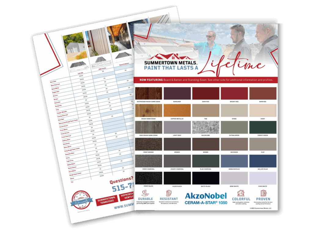 metal color chart download example