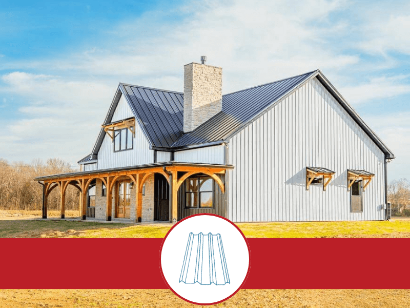 barndominium metal roofing and siding