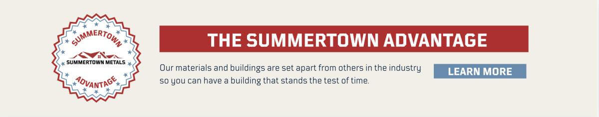 Summertown Metals Advantage – Post Frame Building Benefits