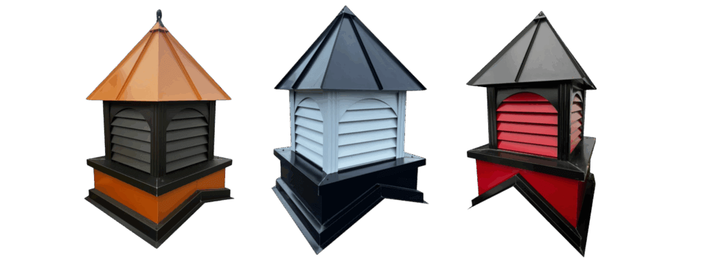 set of three upgrade cupolas