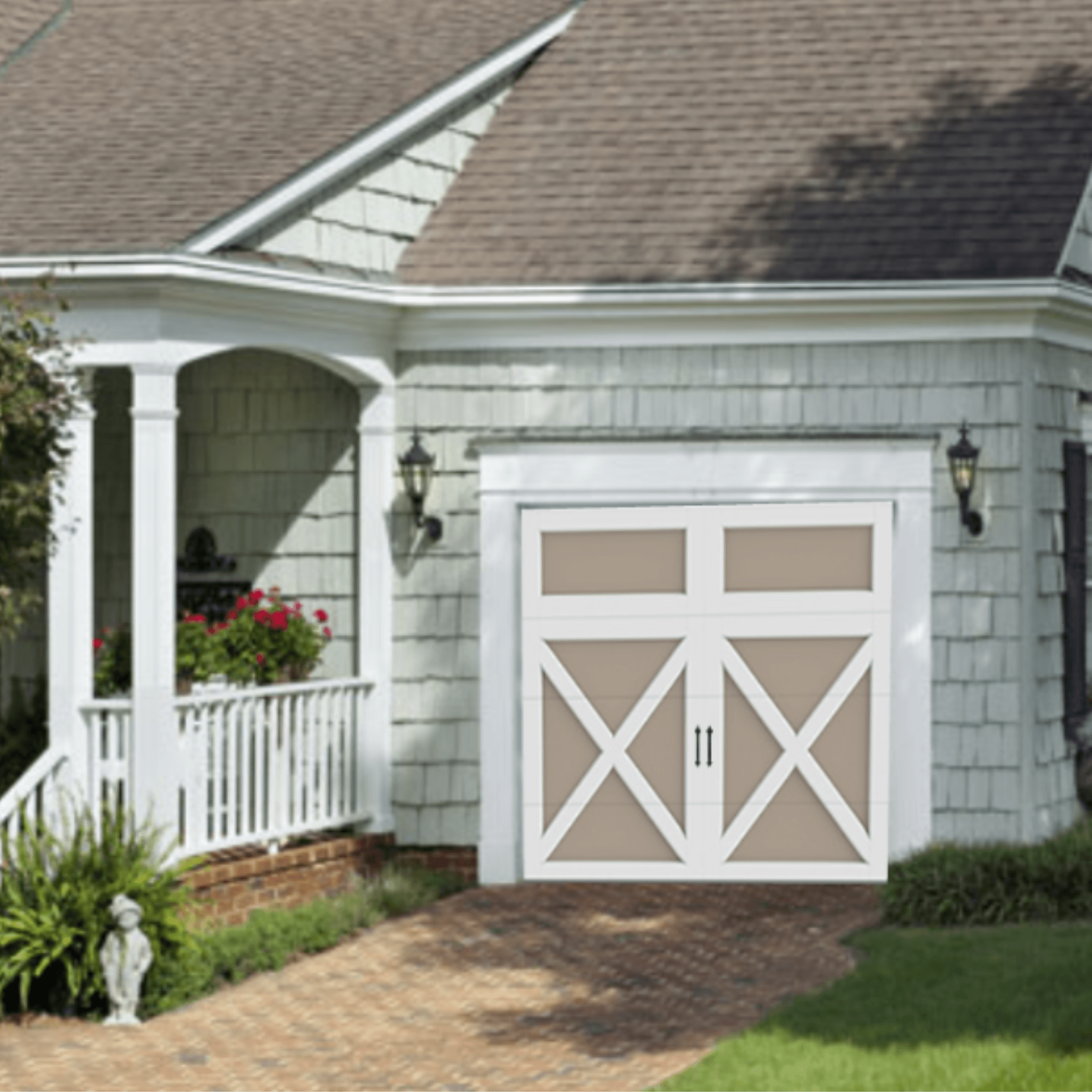carriage court garage door style rosemont