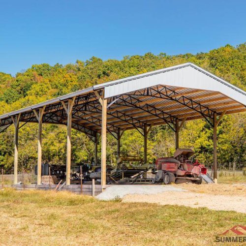 30'x60'x14' Roof and Upper Gables