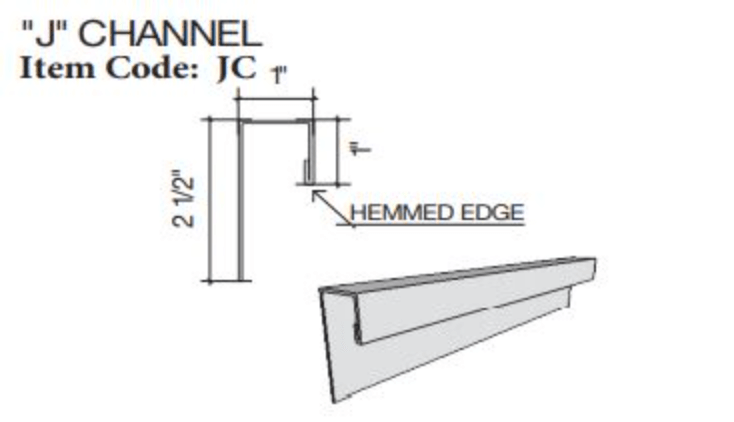 j channel trim