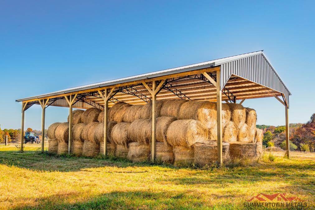 30'x60'x14' Open Hay Barn