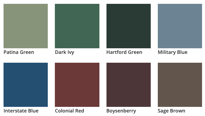 vista glass garage door color selection 3